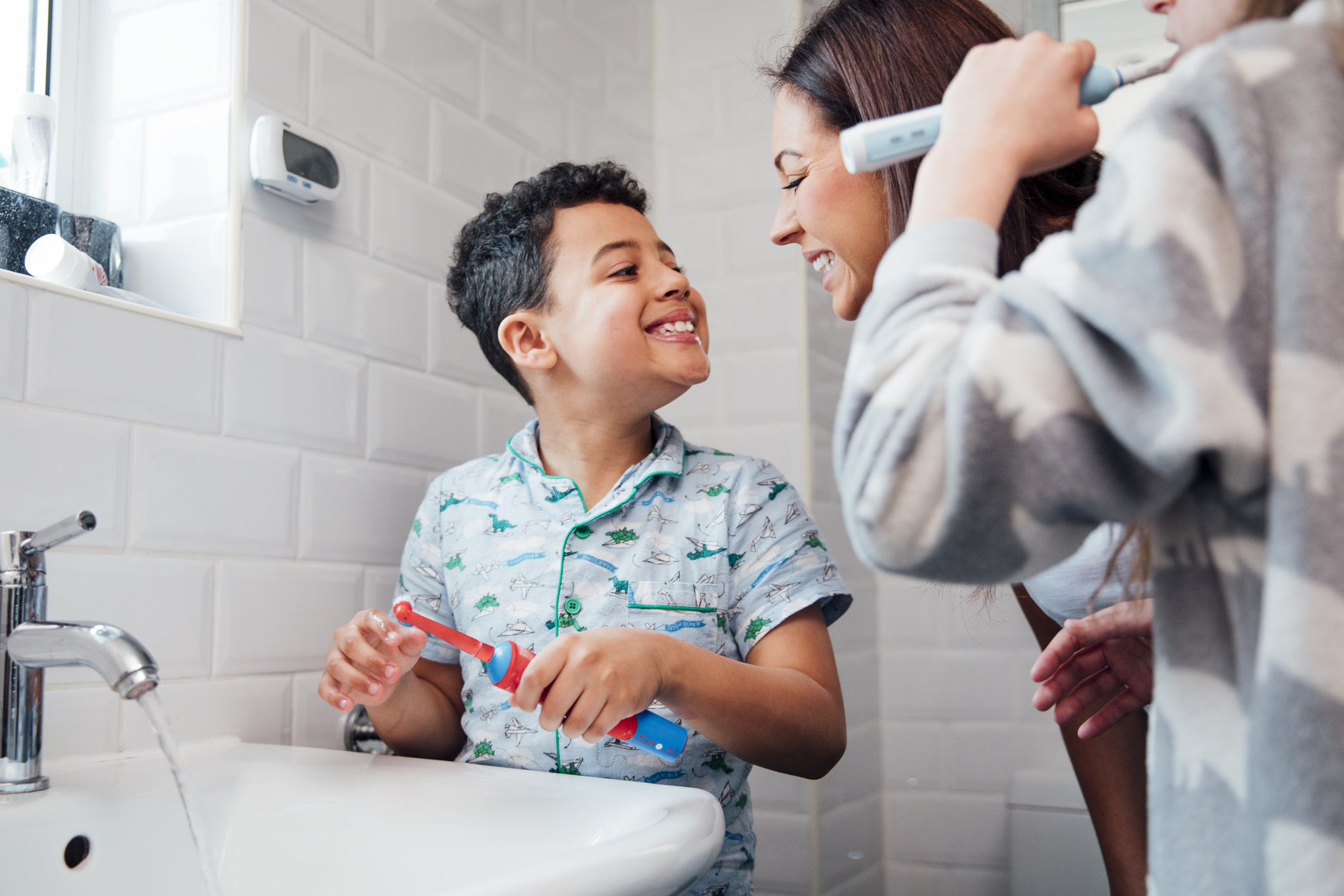 niños higiene oral